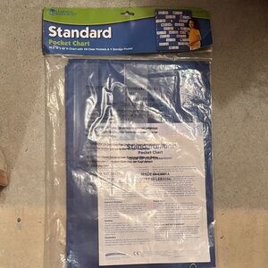 Blue Standard Pocket Chart